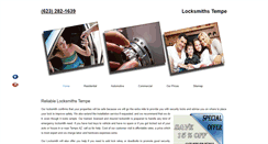Desktop Screenshot of locksmiths--tempe.com